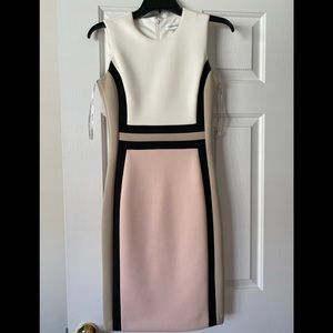 Women’s fitted dress by Calvin Klein